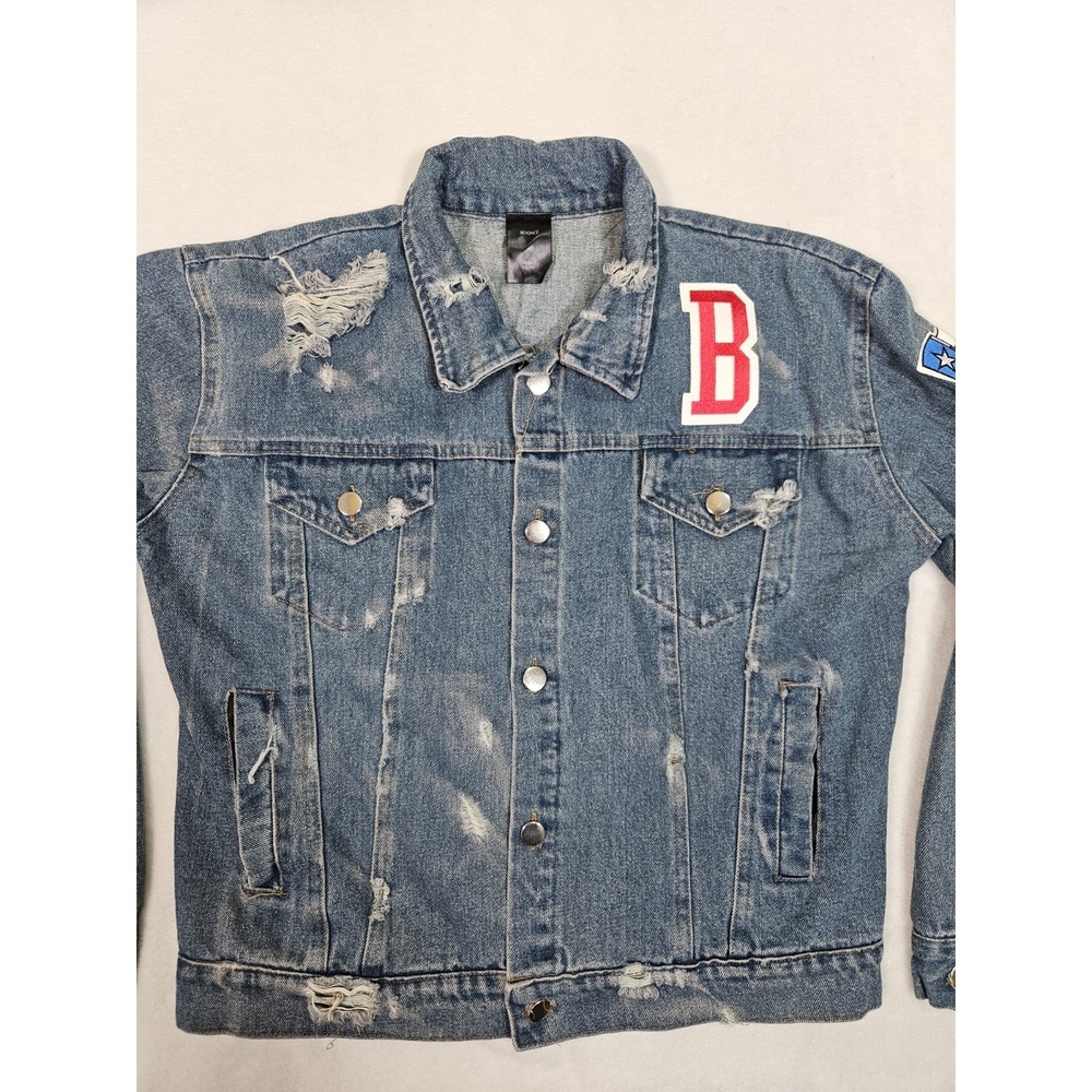 Beyonce' Formation Tour Denim Jacket (2024) Distressed Size Small Made In USA - Picture 3 of 9